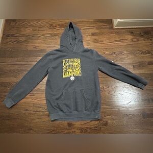 Gray Pittsburgh Steelers Hoodie
